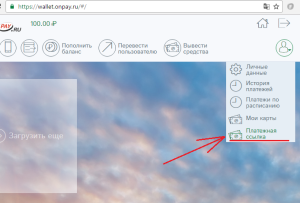 Платежная ссылка